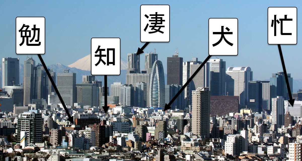 Building Memory Palaces In Order to Learn the Japanese Kanji